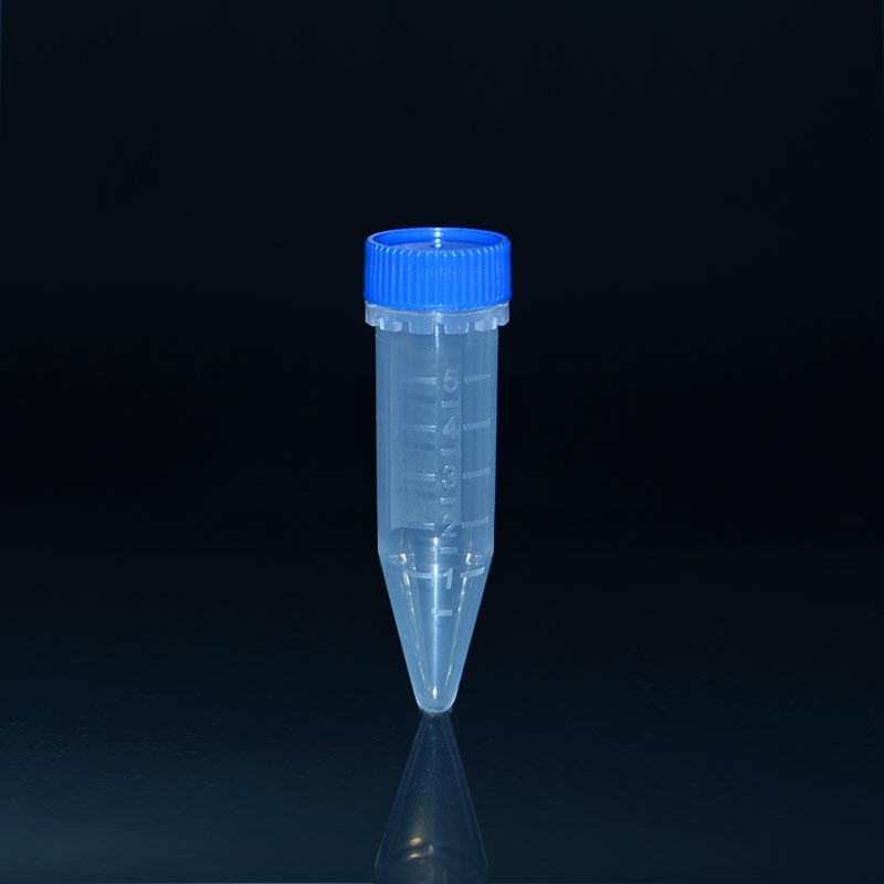 Blue Cap Conical Bottom 5ml Centrifuge Tubes